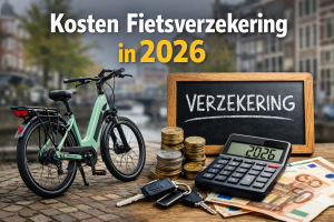 Kosten van een fietsverzekering in 2026 voor e-bikes en gewone fietsen met premie berekening