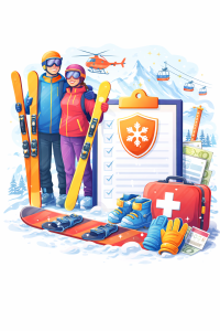 Wintersport reisverzekering skiën en verzekering dekking