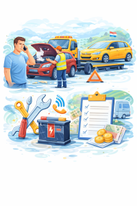 Pechhulp reisverzekering autopech en hulp onderweg