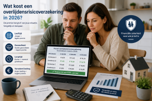 Premie van een overlijdensrisicoverzekering berekenen en vergelijken in 2026